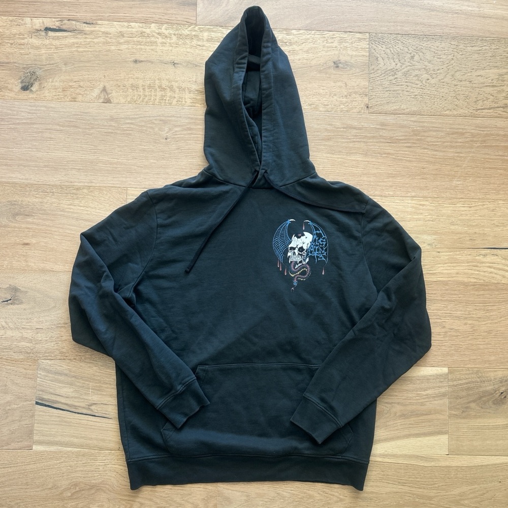 All Saints Wraith Oth Hoody Black